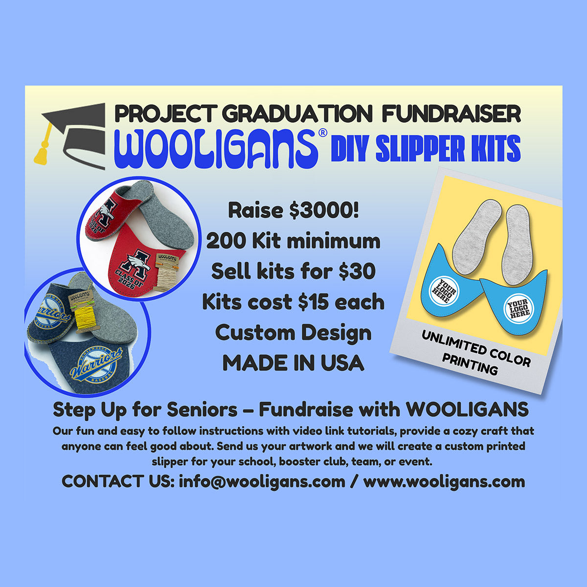FUNDRAISE WITH WOOLIGANS