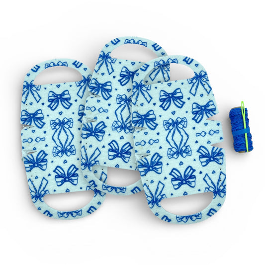 Mini Tote DIY Kit — 3-Pack (Same Print)