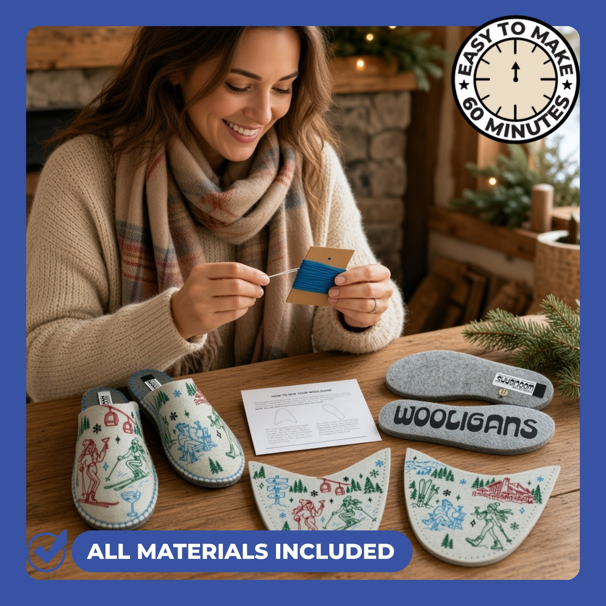 Après Ski | DIY Slipper Kit