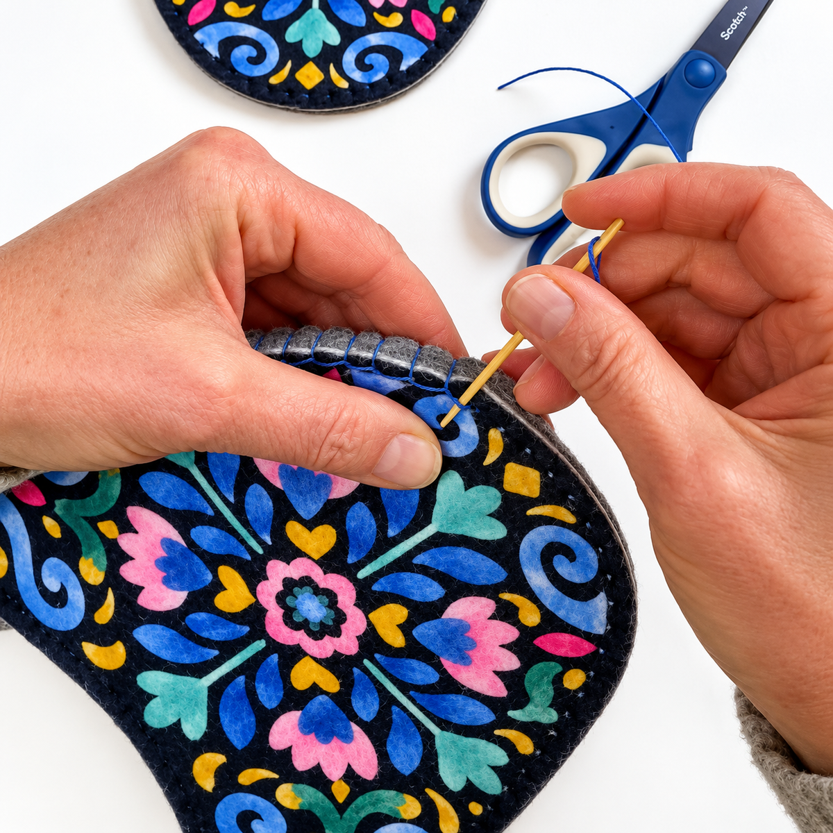 Scandi in the Dark Slipper Kit