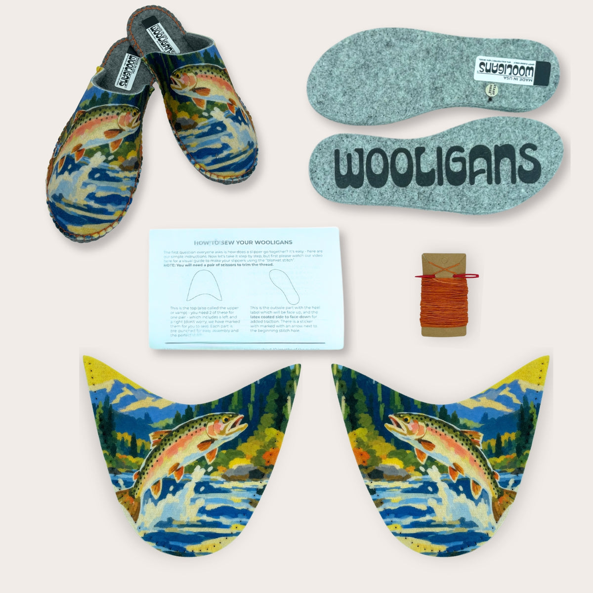 The Field Guide Collection | DIY Slipper Kit