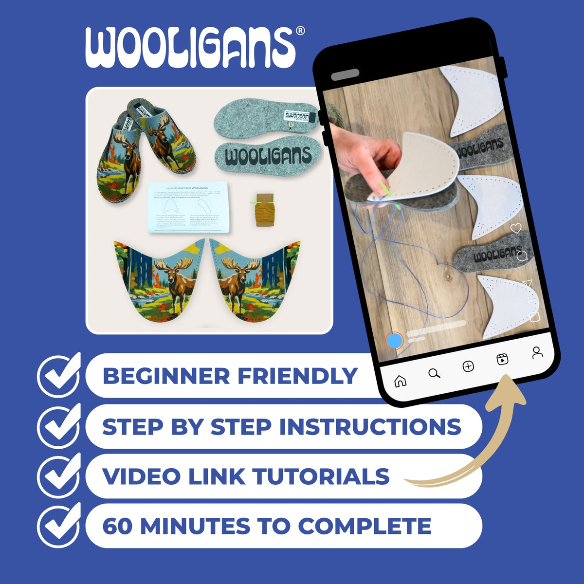 The Field Guide Collection | DIY Slipper Kit