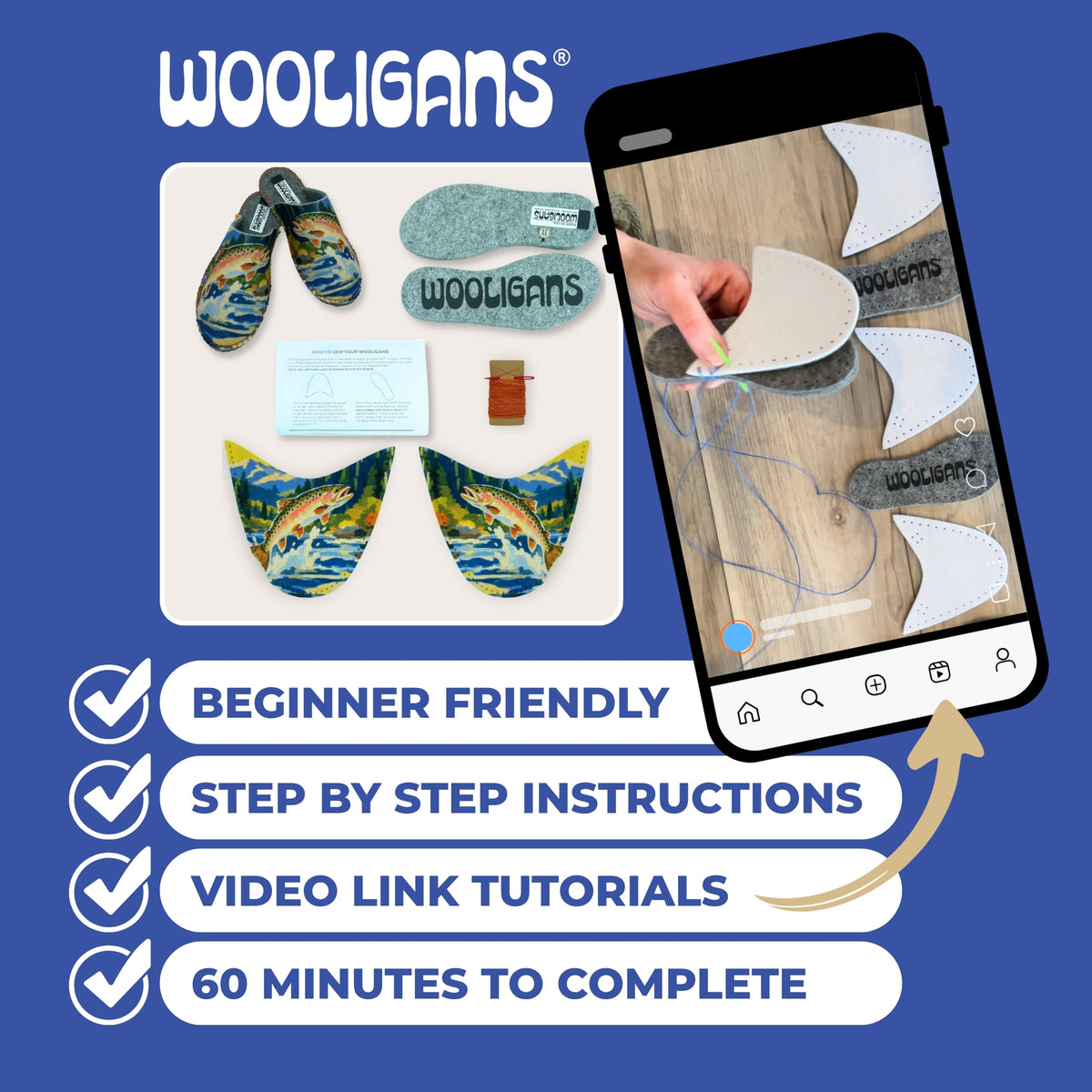 The Field Guide Collection | DIY Slipper Kit