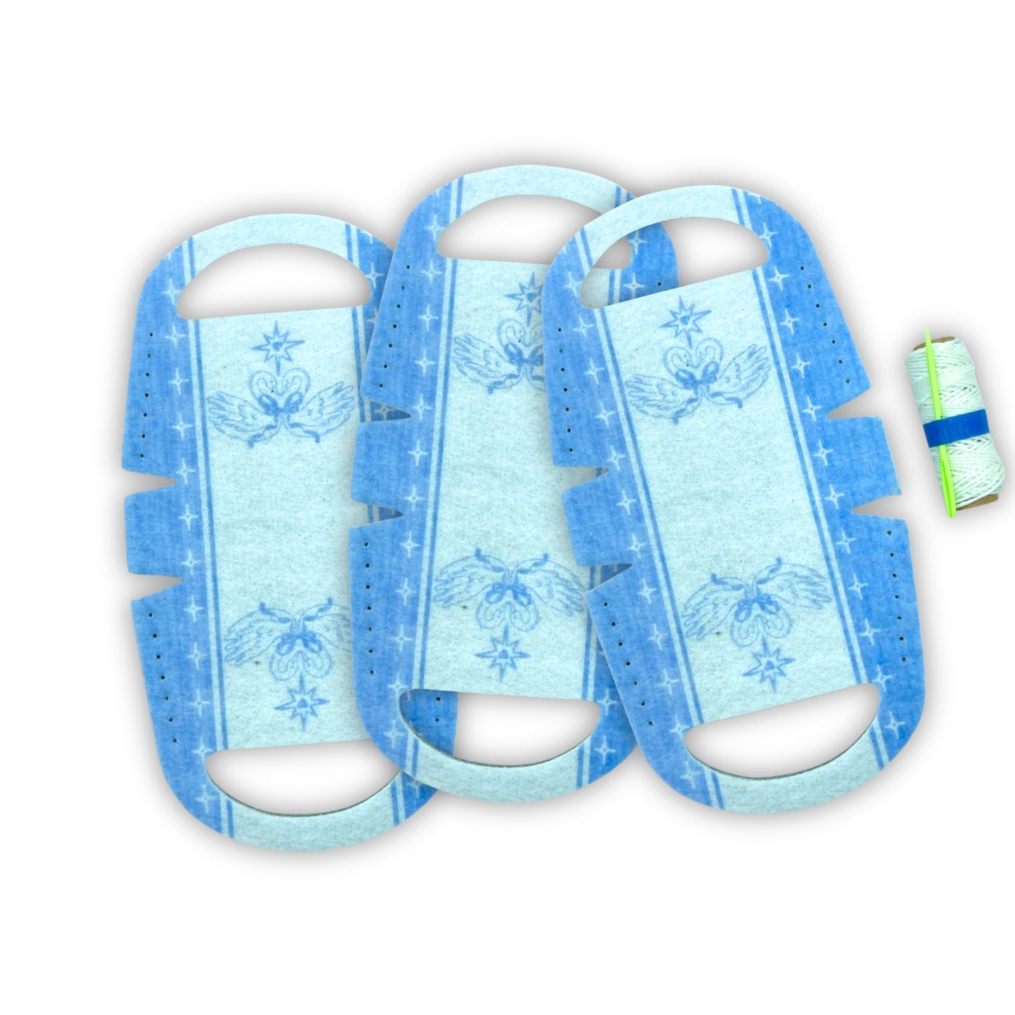Mini Tote DIY Kit — 3-Pack (Same Print)