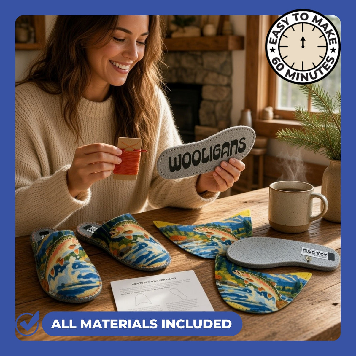 The Field Guide Collection | DIY Slipper Kit