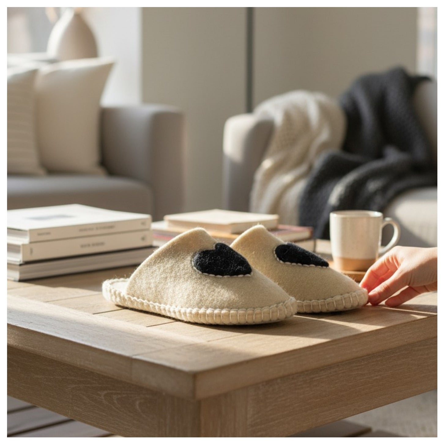 WOOLIGANS PURE™ | 100% Natural Wool DIY Slipper Kit