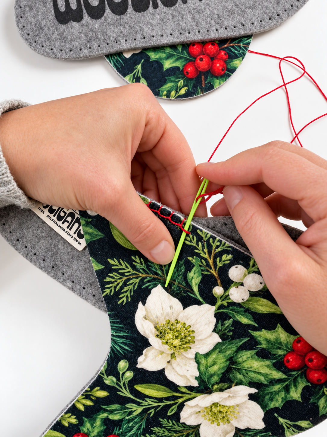 Very Merry | DIY Slipper Kit
