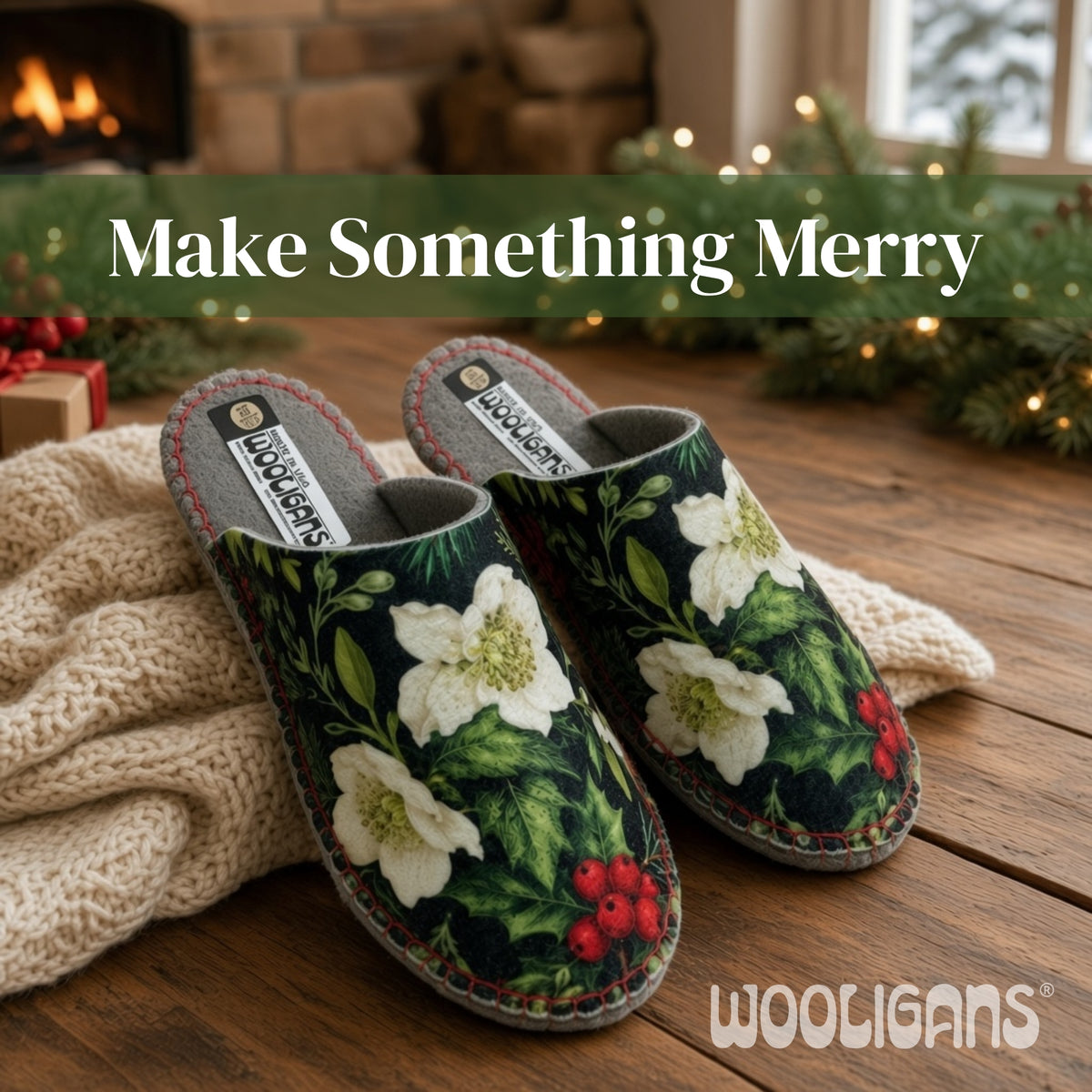 Very Merry | DIY Slipper Kit