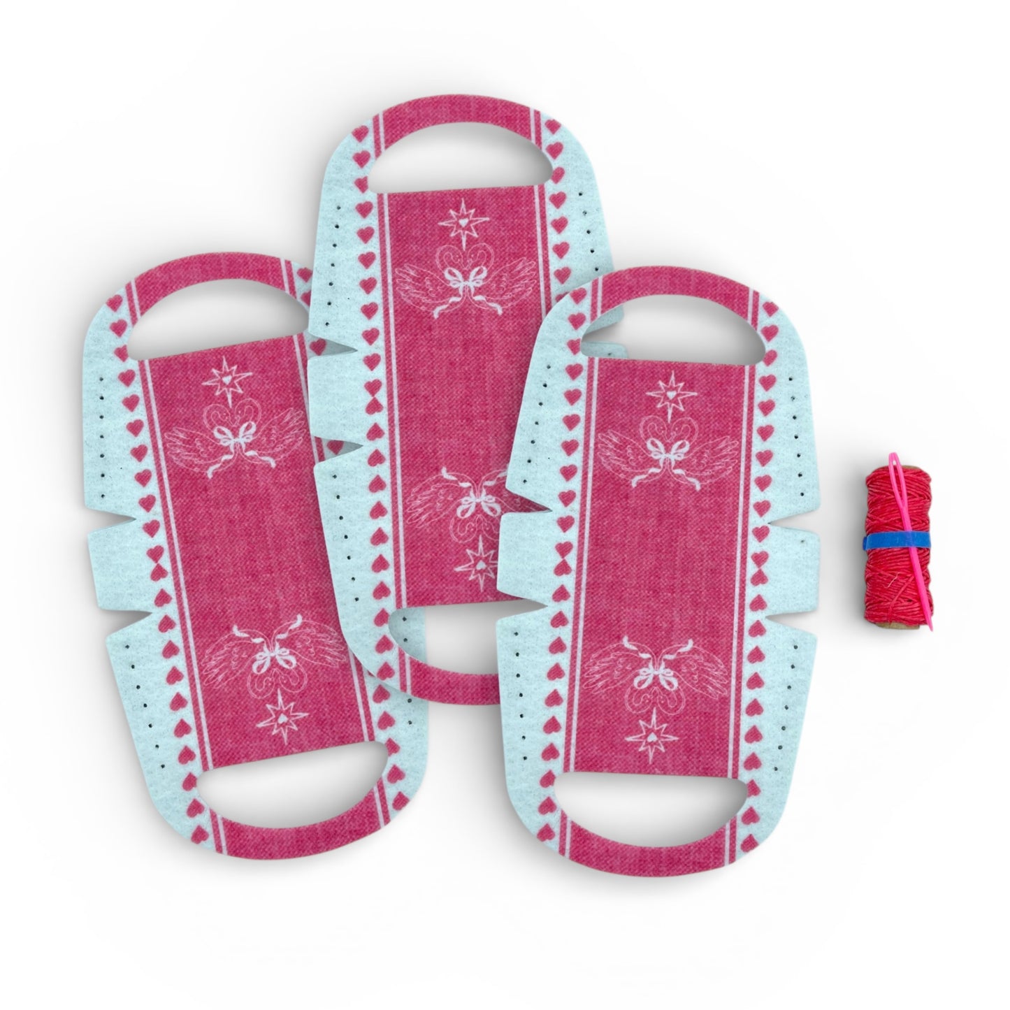 Mini Tote DIY Kit — 3-Pack (Same Print)