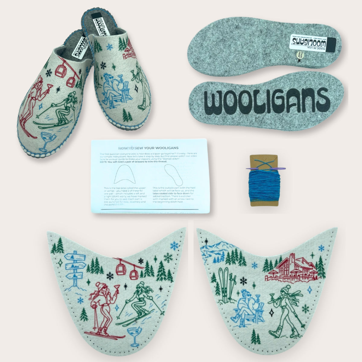 Après Ski | DIY Slipper Kit