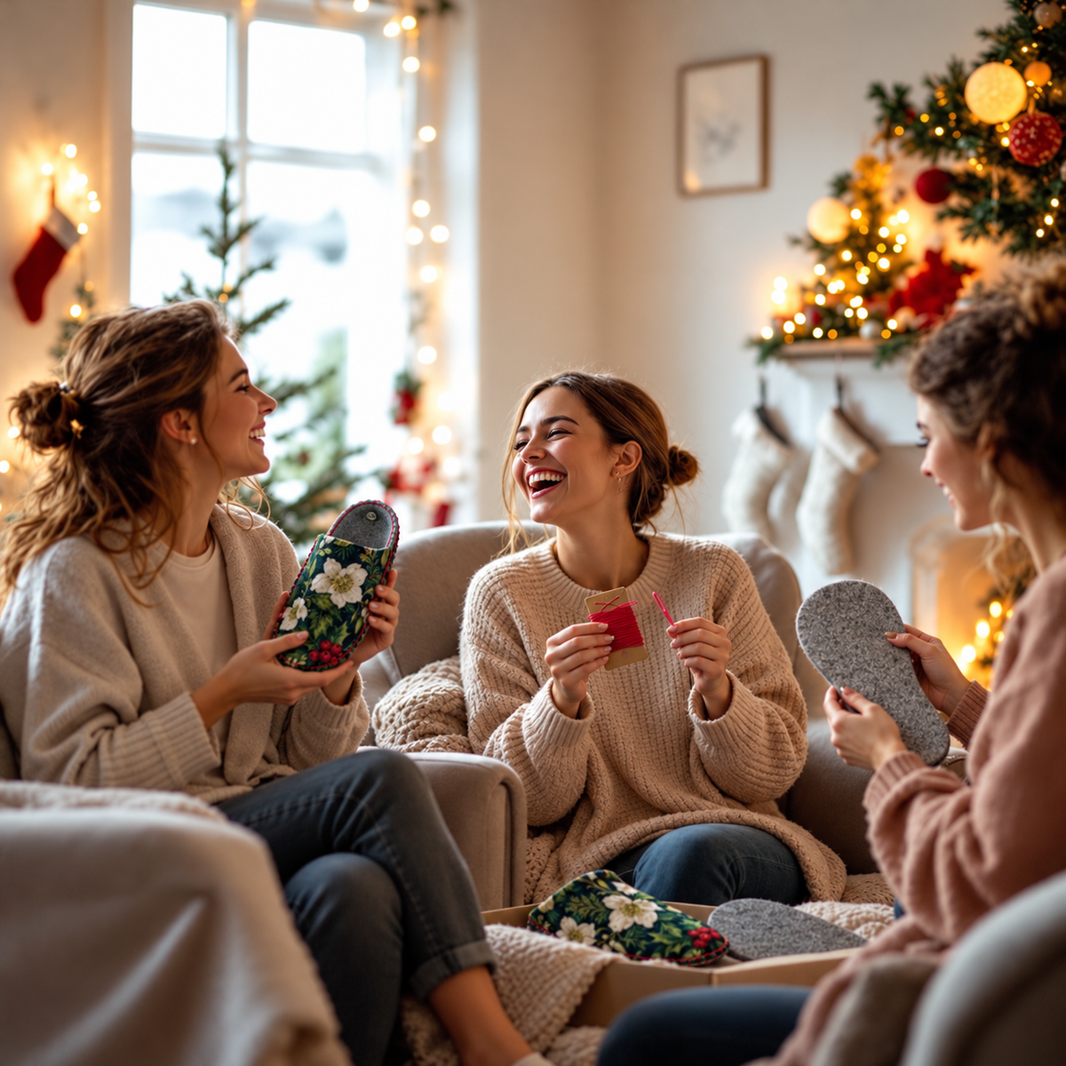 Very Merry | DIY Slipper Kit