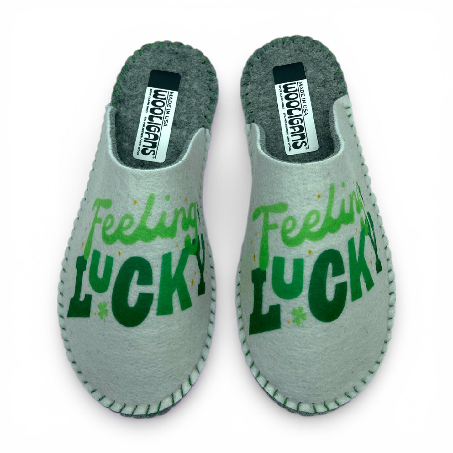 Lucky Me – WOOLIGANS DIY Slipper Kit | Good Luck Gift & Beginner DIY Cozy Craft Kit