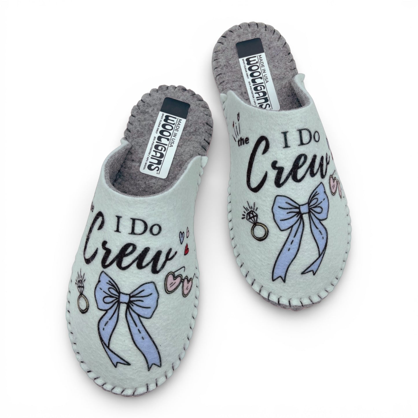I Do Crew – WOOLIGANS DIY Slipper Kit | Bridal Party Gift & Beginner DIY Cozy Craft Kit