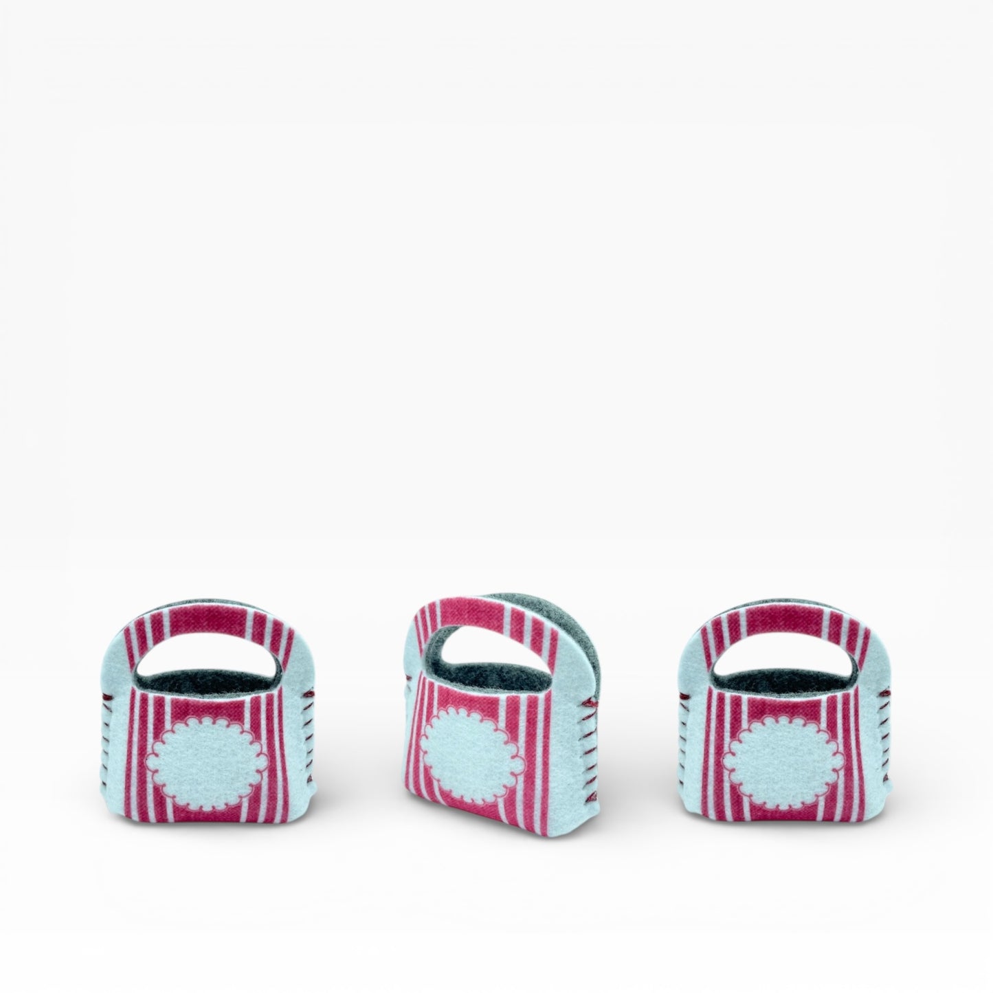 Mini Tote DIY Kit — 3-Pack (Same Print)