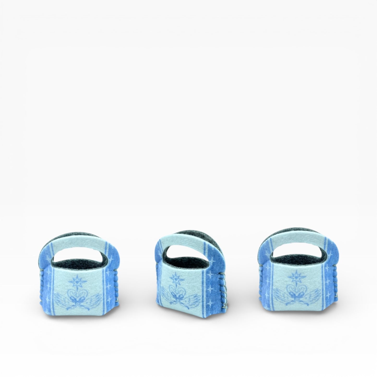 Mini Tote DIY Kit — 3-Pack (Same Print)