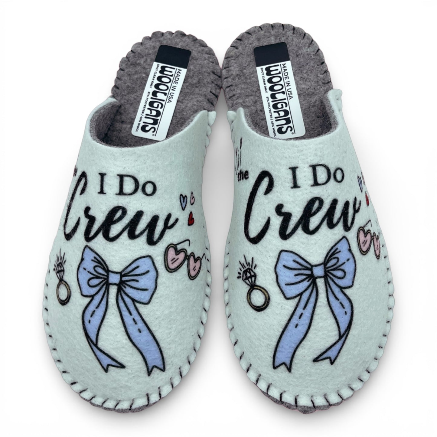 I Do Crew – WOOLIGANS DIY Slipper Kit | Bridal Party Gift & Beginner DIY Cozy Craft Kit