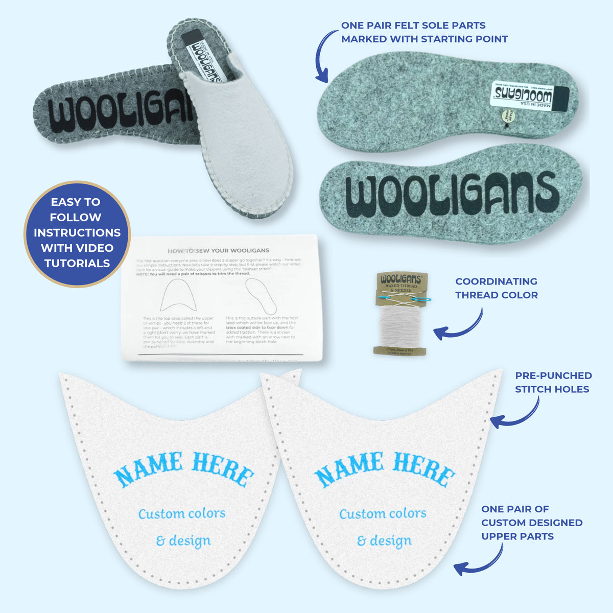 Personalized Bridal Party Slippers | Custom Wedding Morning Slippers
