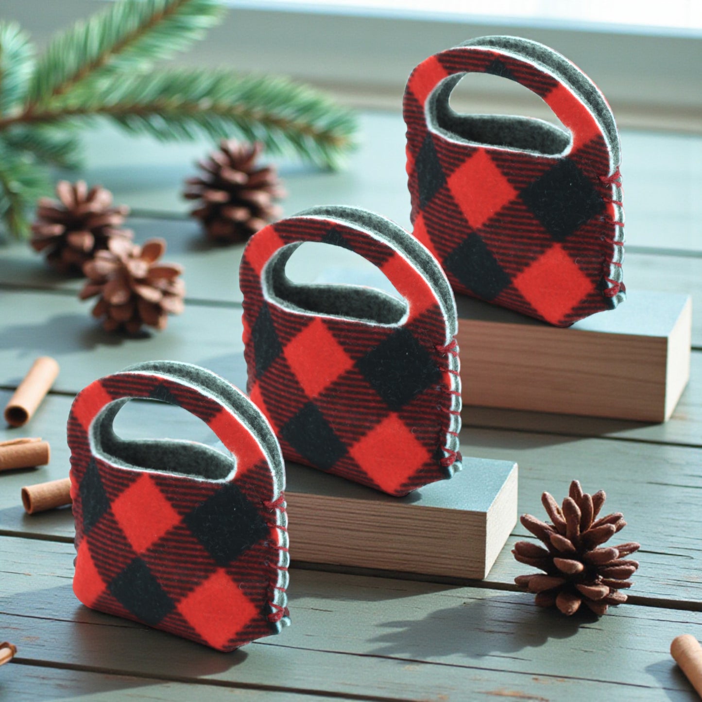 3-Pack Mini Gift Tote Cut & Sew Kit