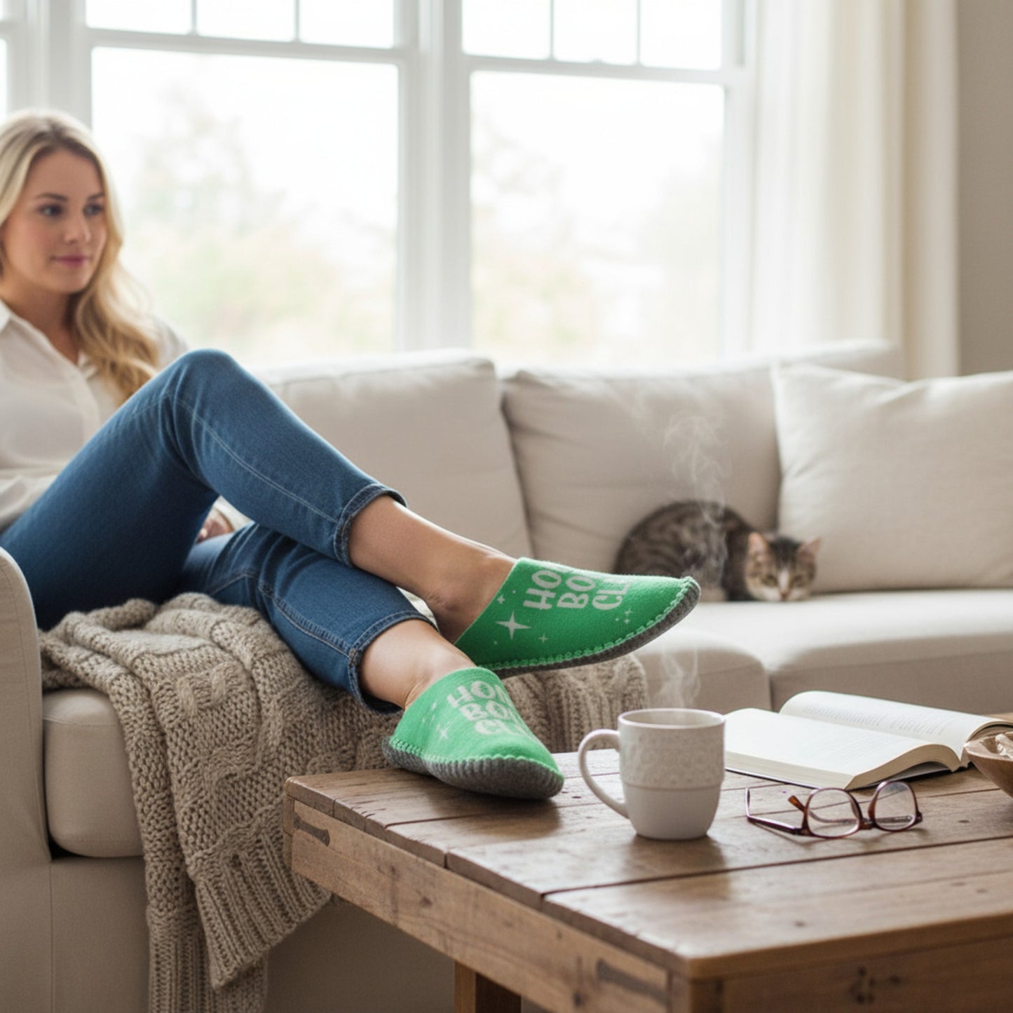 WOOLIGANS "HOME BODY" PRINT