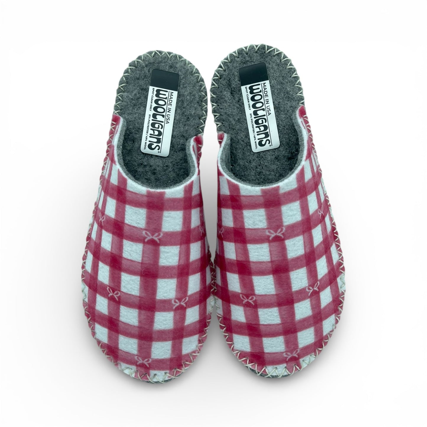 Check Please – WOOLIGANS DIY Slipper Kit | Cozy Beginner Sewing Craft Kit & Thoughtful Gift