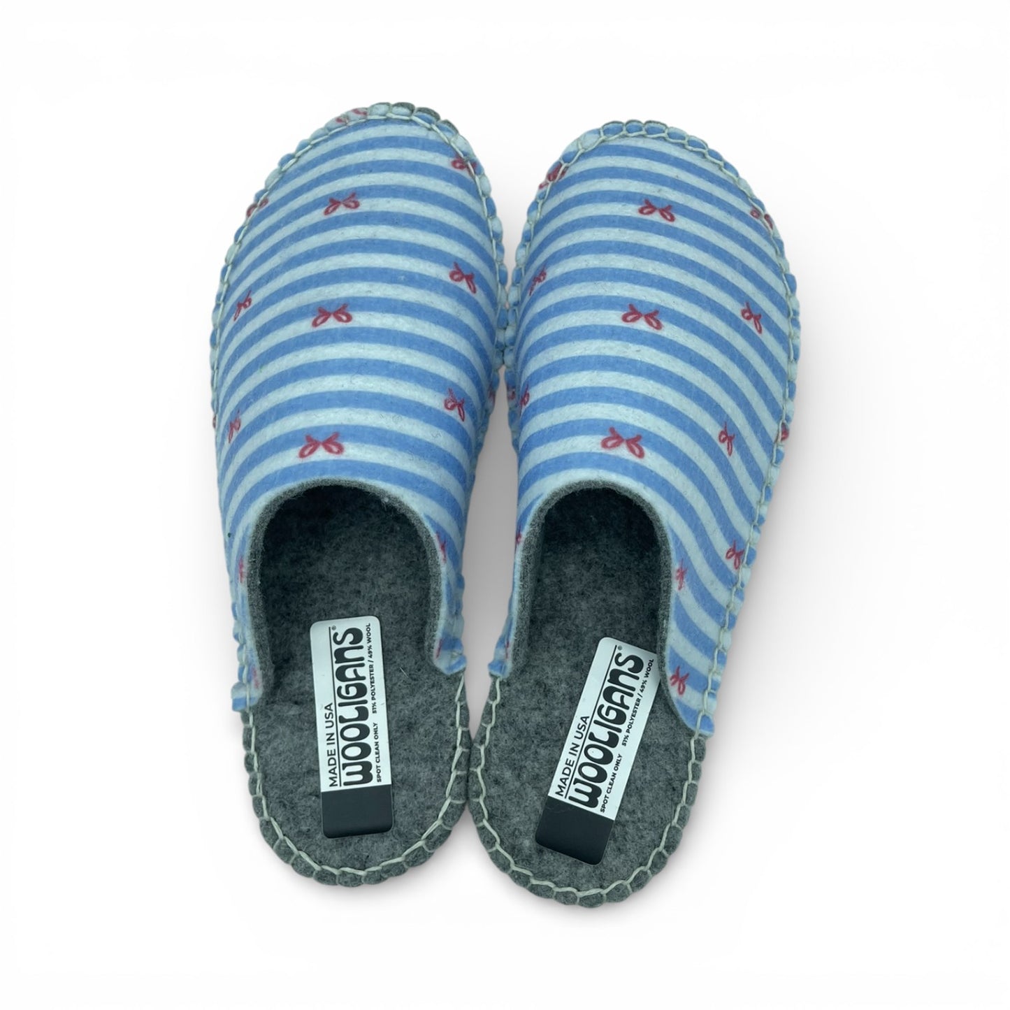 Ribbon & Row – WOOLIGANS DIY Slipper Kit | Beginner Hand-Sewing Craft Kit & Cozy Gift