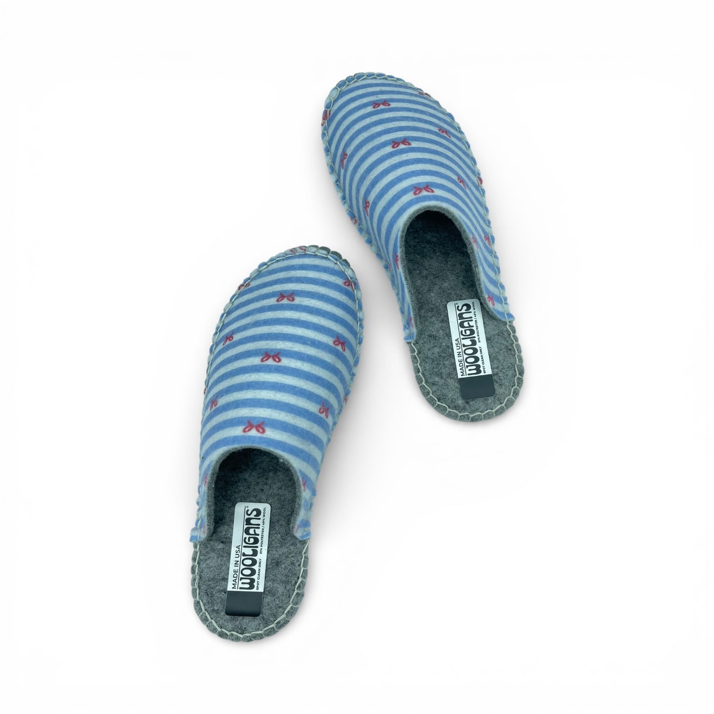 Ribbon & Row – WOOLIGANS DIY Slipper Kit | Beginner Hand-Sewing Craft Kit & Cozy Gift