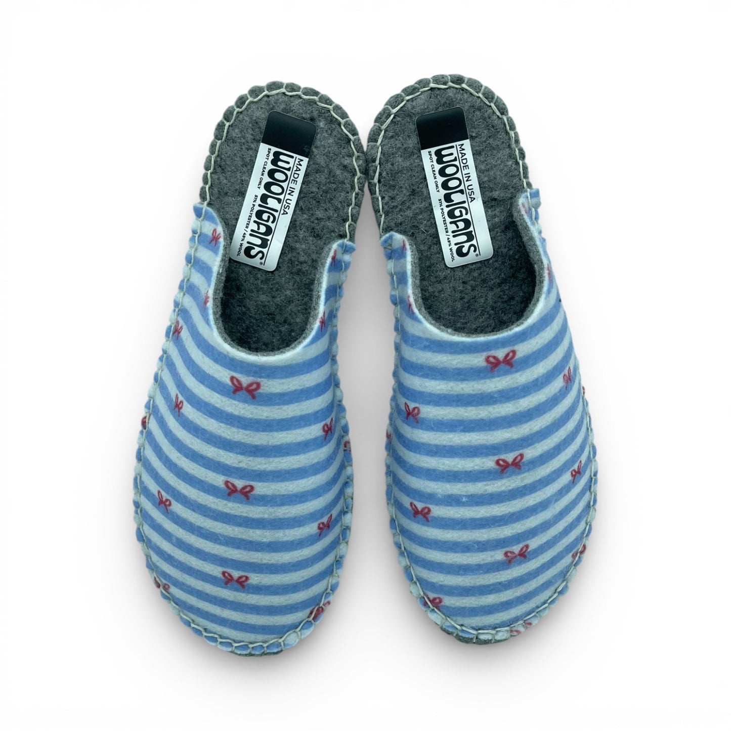 Ribbon & Row – WOOLIGANS DIY Slipper Kit | Beginner Hand-Sewing Craft Kit & Cozy Gift