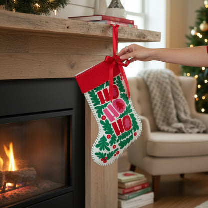 Holiday Cut & Sew Sock Kit