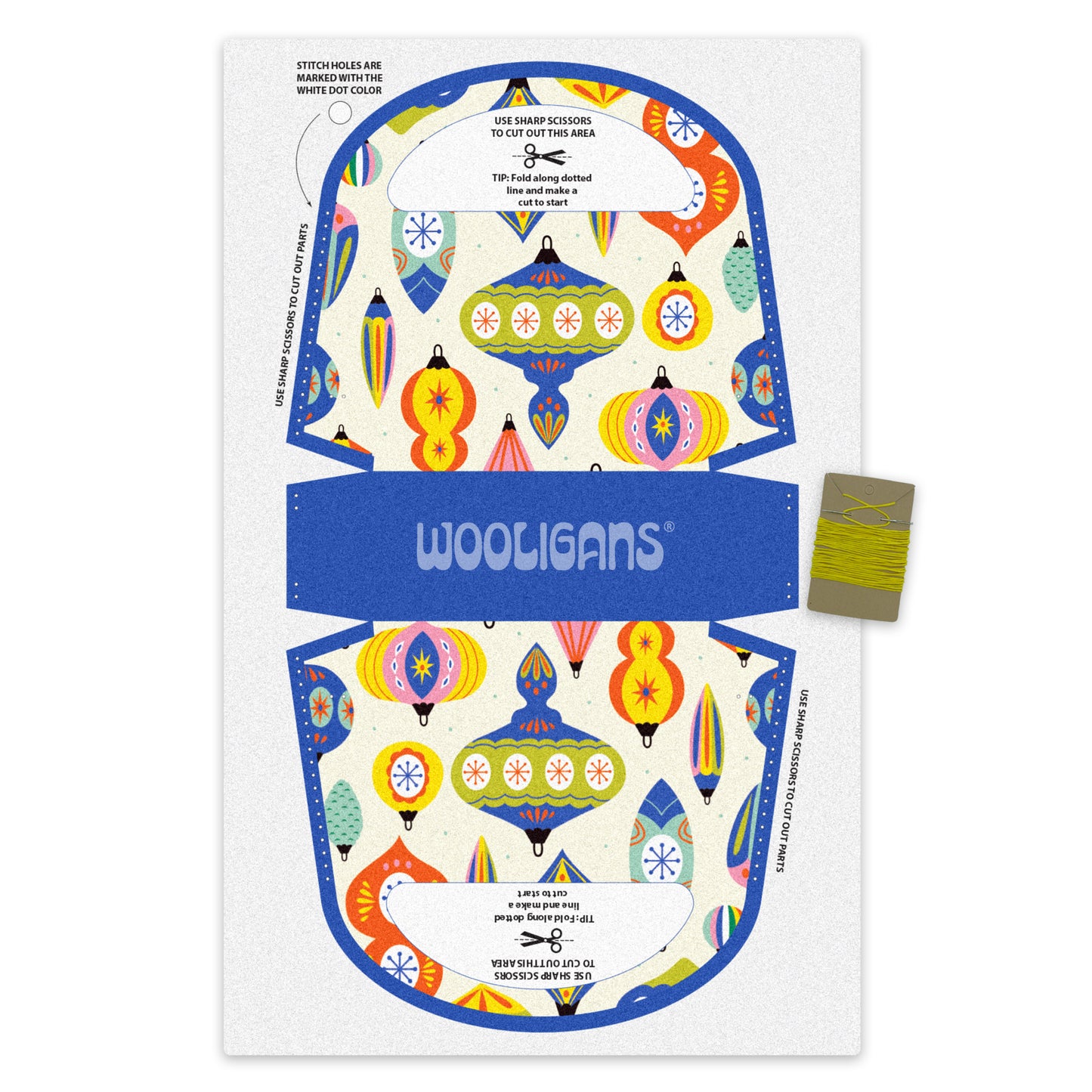 Cut & Sew Gift Tote Bag Kit