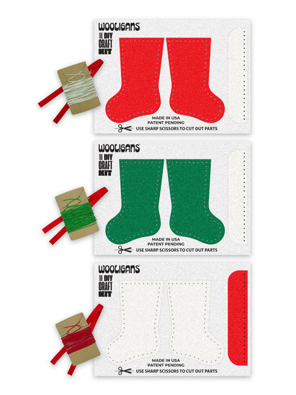 3-Pack Mini Sock Cut & Sew Kit