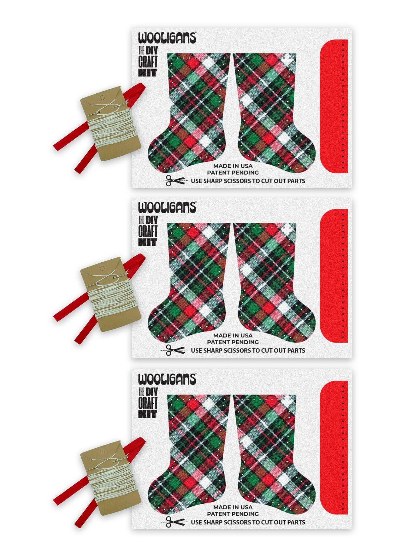 3-Pack Mini Sock Cut & Sew Kit