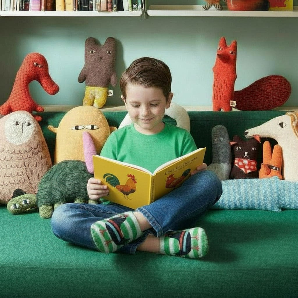 WOOLIGANS KIDS “CLUCKIN' CUTE” SLIPPER KIT