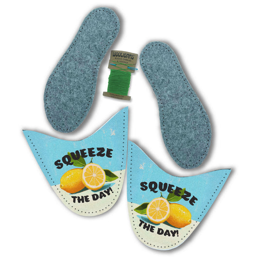 WOOLIGANS "SQUEEZE THE DAY" PRINT