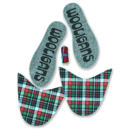 WOOLIGANS "TARTAN" PRINT