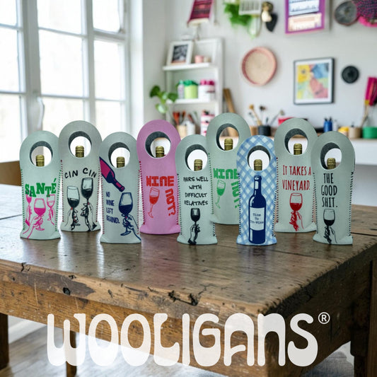 WOOLIGANS Wine Tote - 8 Pack