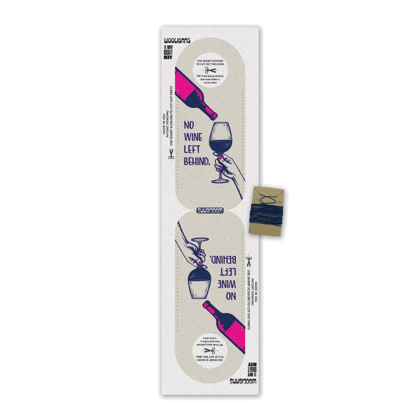 Wine Tote Cut & Sew Craft Kit