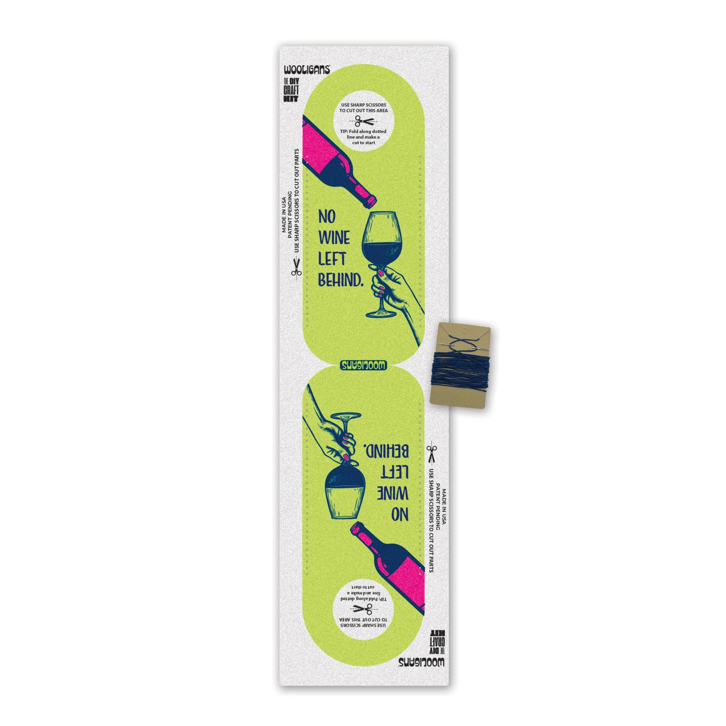 Wine Tote Cut & Sew Craft Kit