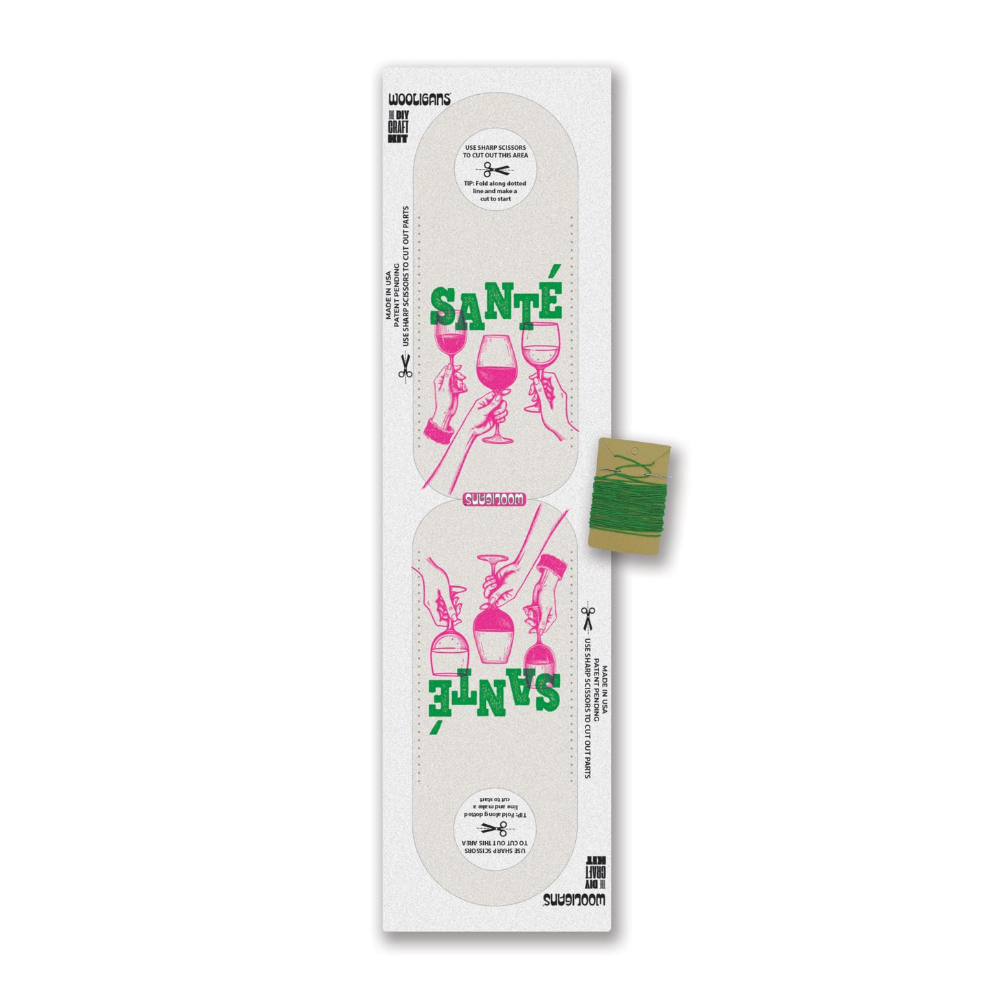 Wine Tote Cut & Sew Craft Kit