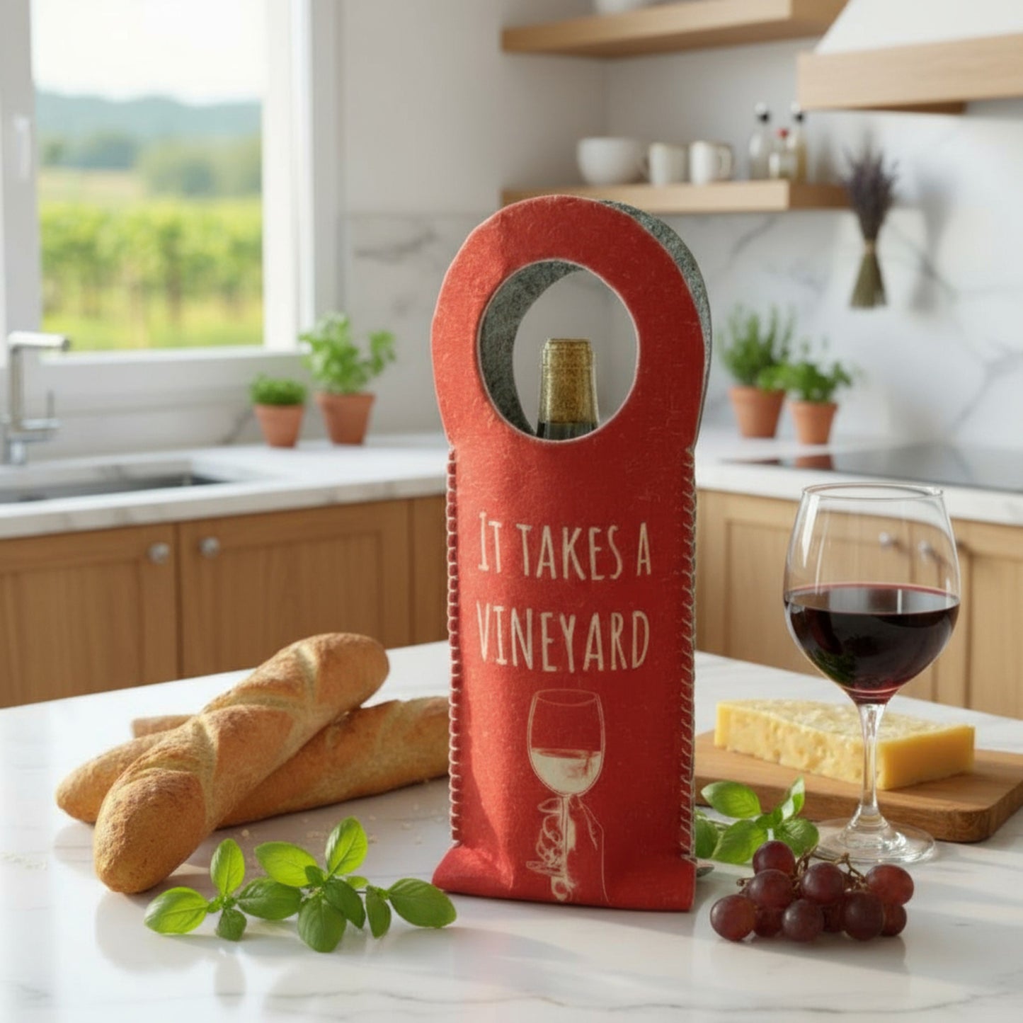 Wine Tote Cut & Sew Craft Kit