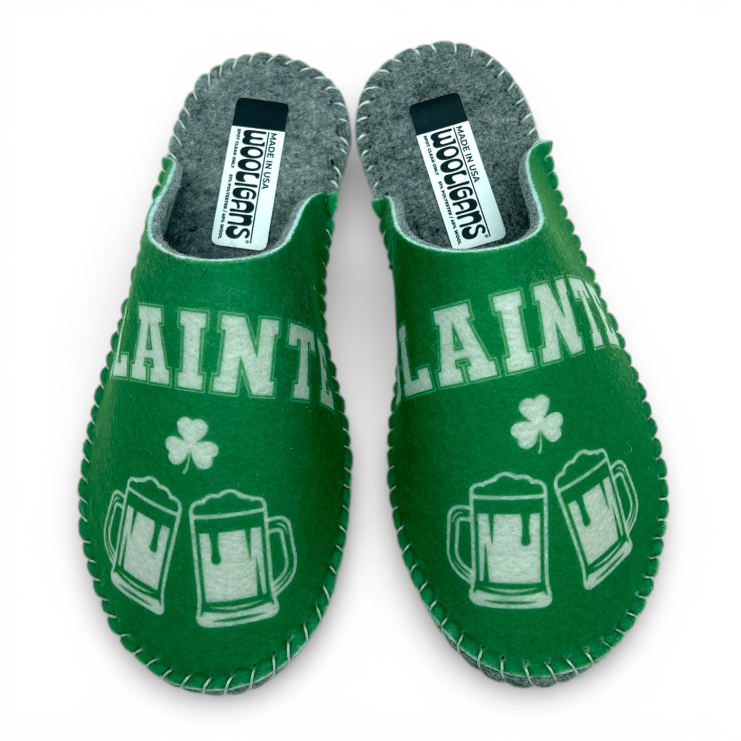 SLAINTE – WOOLIGANS DIY Slipper Kit | St. Patrick’s Day Craft Activity & Beginner Sewing Gift