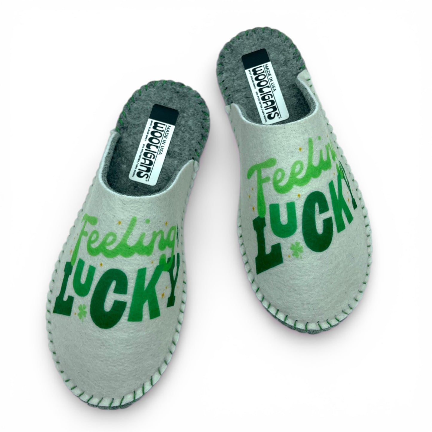 Lucky Me – WOOLIGANS DIY Slipper Kit | Good Luck Gift & Beginner DIY Cozy Craft Kit